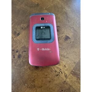 LG GS170 - Red and Gray ( T-Mobile ) Very Rare Cellular Flip Phone Not Tested